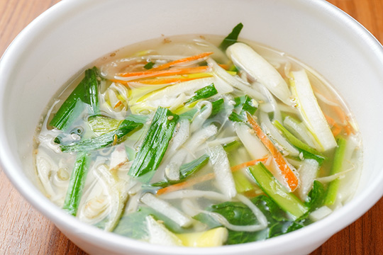 鳥肉野菜スープ